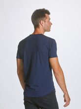 Load image into Gallery viewer, Crew Curve Hem - Pacific Blue | Cuts
