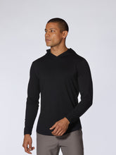 Load image into Gallery viewer, L/S Hooded Curve-Hem - Black | Cuts
