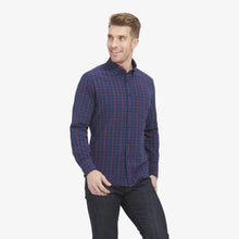 Load image into Gallery viewer, Mizzen+Main City Flannel-Navy Red Multi Large Plaid

