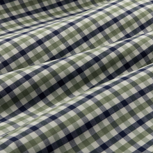 Load image into Gallery viewer, Leeward Dress Shirt - Navy Green Check | Mizzen+Main
