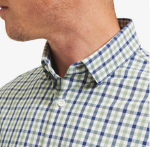 Load image into Gallery viewer, Leeward Dress Shirt - Navy Green Check | Mizzen+Main
